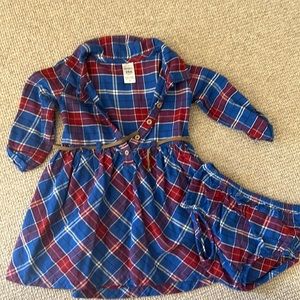 Carters plaid dress